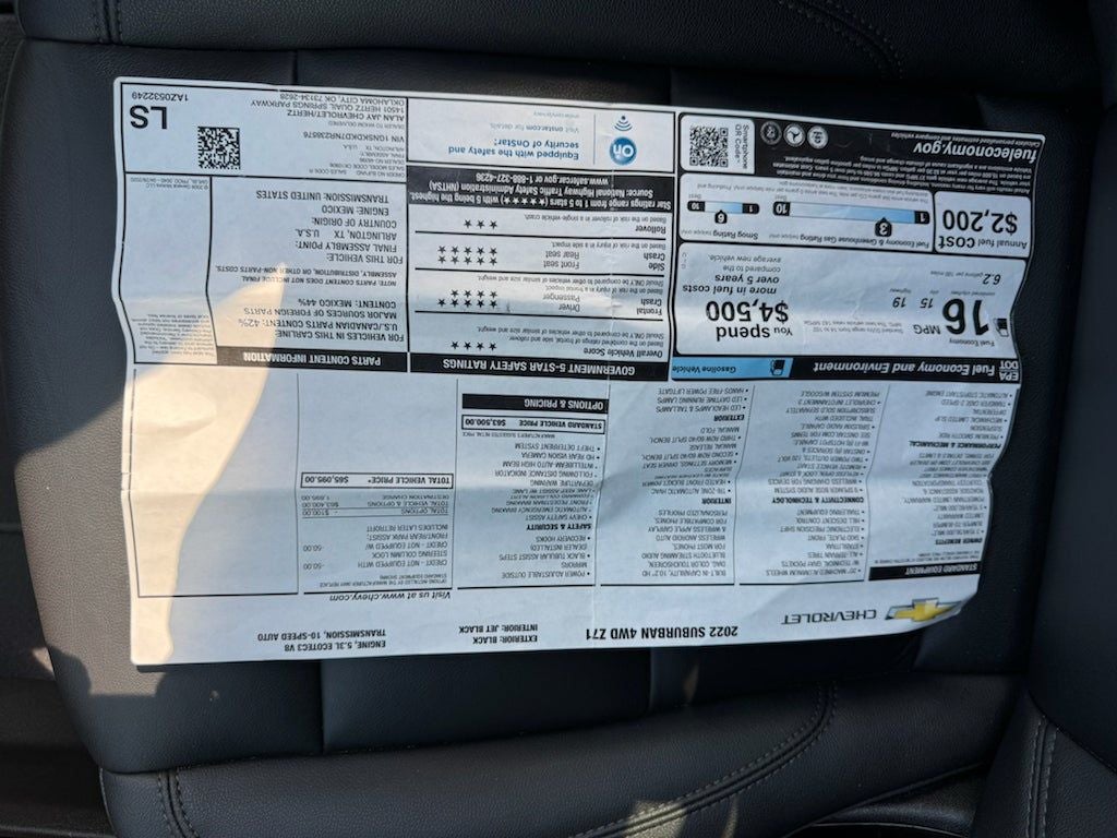 2022 Chevrolet Suburban Z71
