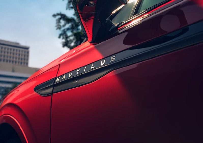 A side badge on the passenger door reads Nautilus. | Oliver Lincoln in Plymouth IN