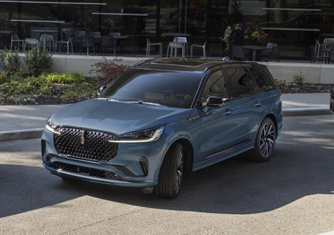 A 2026 Lincoln Black Label™ Aviator® SUV is shown with the available Special Edition Package. | Oliver Lincoln in Plymouth IN