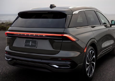 The rear of a 2026 Lincoln Black Label™ Nautilus® SUV displays full LED rear lighting. | Oliver Lincoln in Plymouth IN