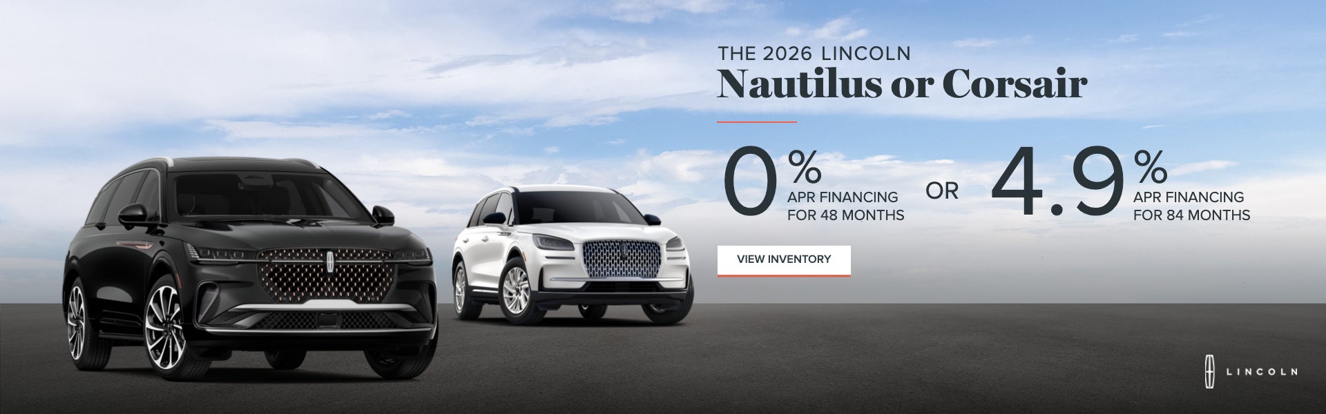 2026 Lincoln Nautilus and Corsair 